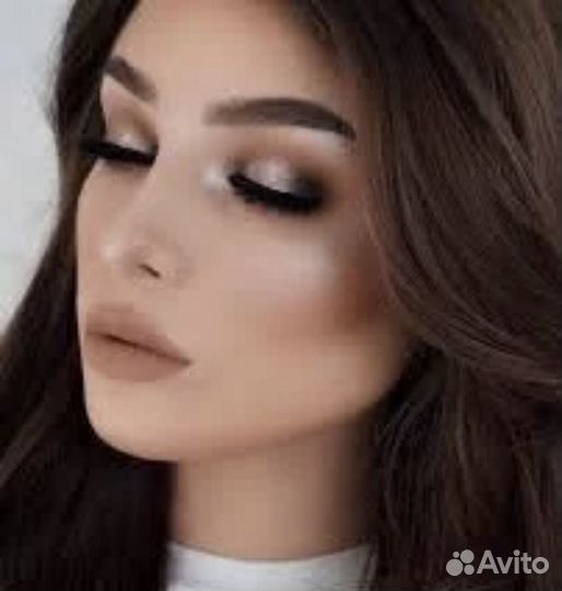 Макияж -причёска -коррекция и покраска бровей