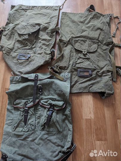 Рюкзак военный СССР, сумка с противогазом