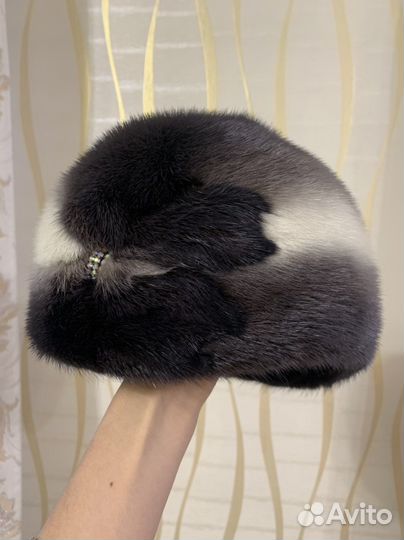 Берет норковый