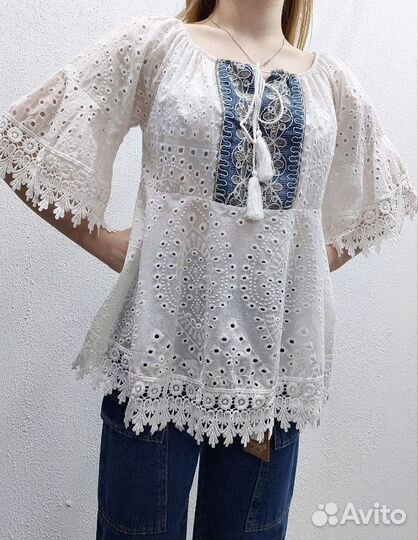 Кружевная рубашка J-cleir Италия
