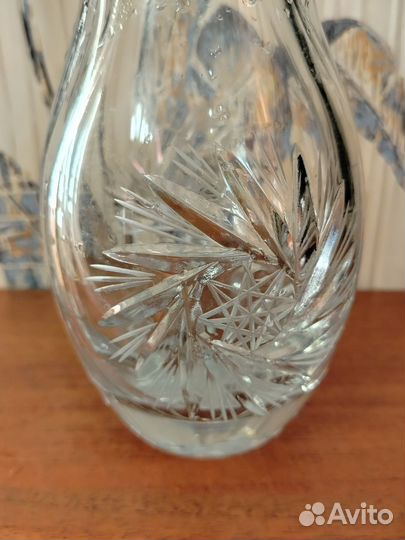 Ваза хрустальная высокая СССР