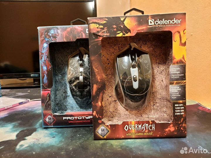 Новые игровые мышки Defender
