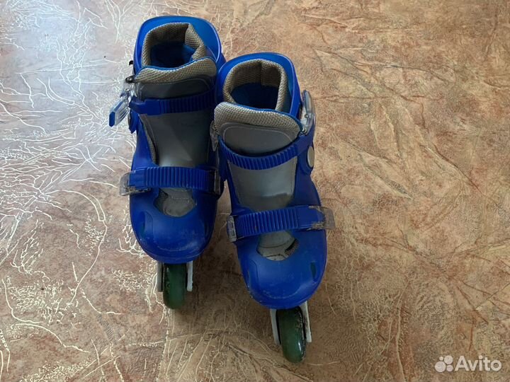 Роликовые коньки детские раздвижные