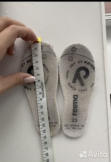 Резиновые сапоги Reima 23 размер