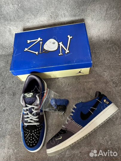Кроссовки Nike Jordan 1 Low x The Zion Williamson