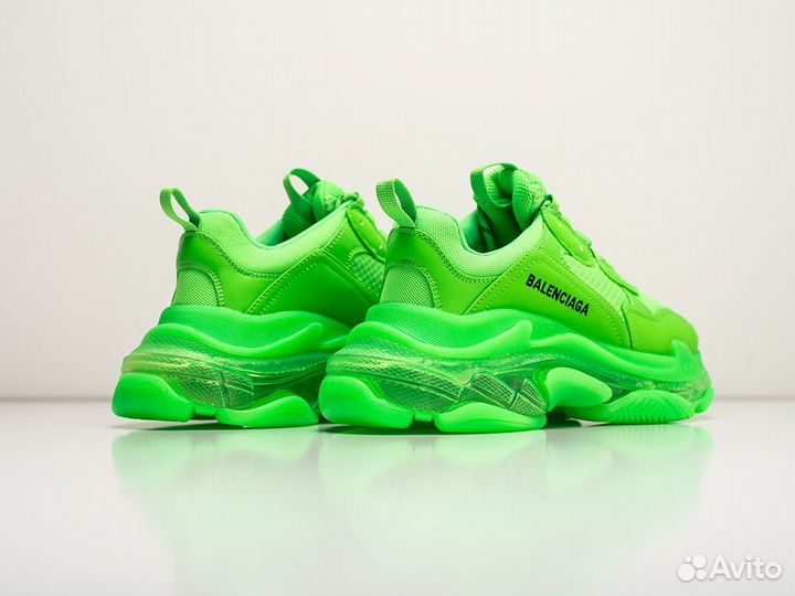 Кроссовки Balenciaga Triple s Neon Green (36-45)