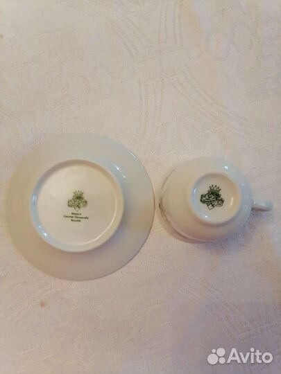 Кофейная пара фарфор германия Jlmenau