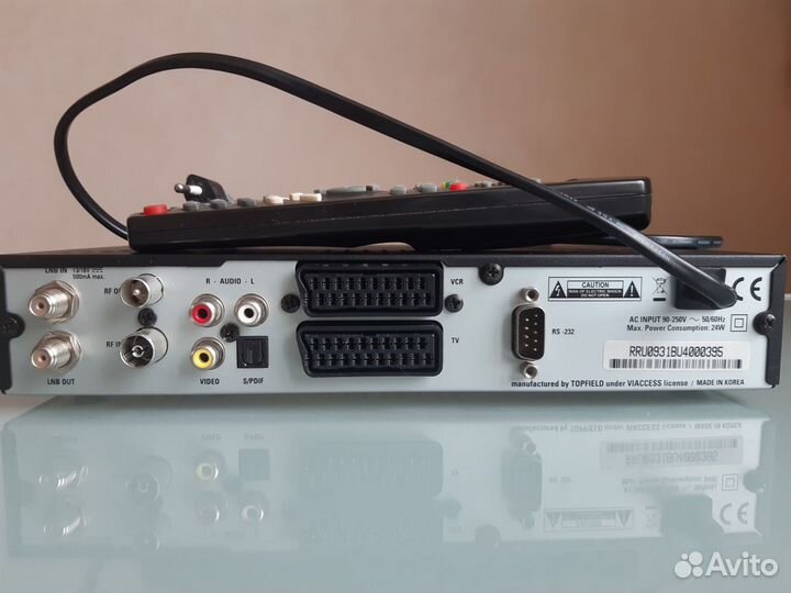 Спутниковый ресивер topfield tf6200vi viaccess