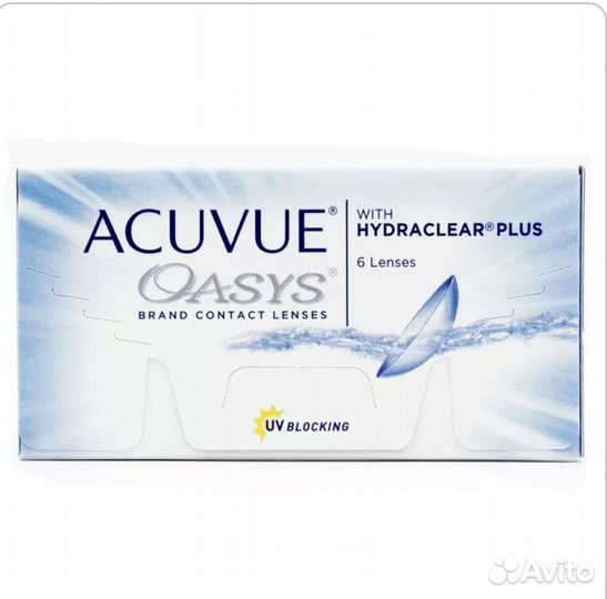 Линзы контактные acuvue oasys двухнедельные -1.5