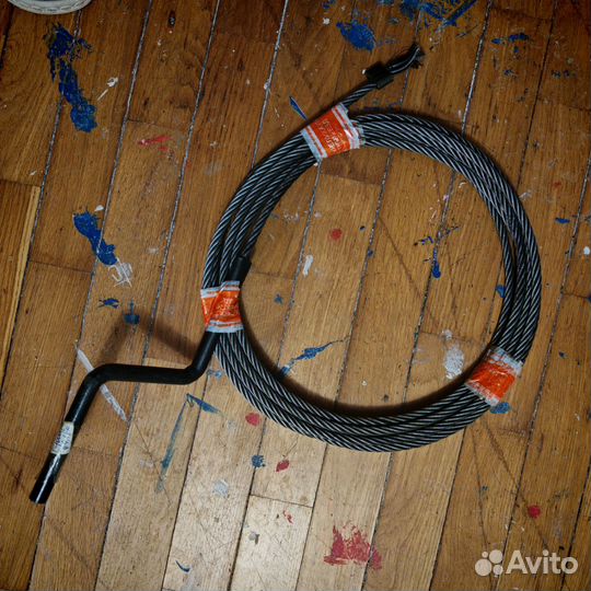 Сантехнический трос мощный