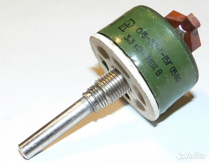 Резистор переменный сп5-30-1-В-15Г 3,3 ком 10%В L