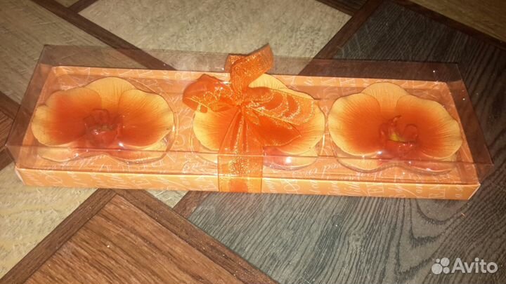 Набор свечей (3шт.) в подарочной упаковке