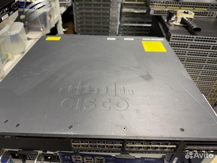 Cisco 3650-24pd-e 2хбп 10GbE PoE+