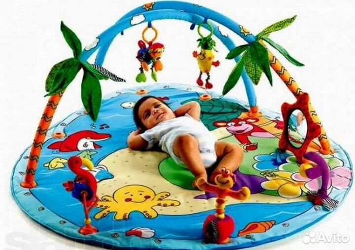 Огромный развивающий коврик tiny love