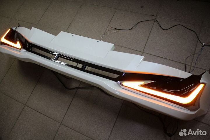 Prado 120 Тюнинг Губы Обвес с дхо Modellista G7EA5