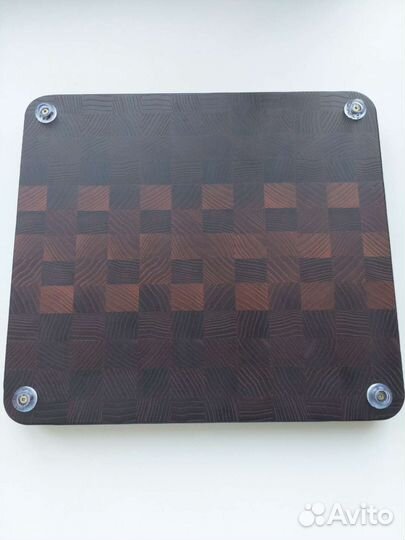 Торцевая разделочная доска из Термоясеня