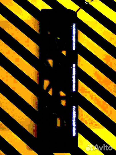 Рамка под номер с подсветкой надписи