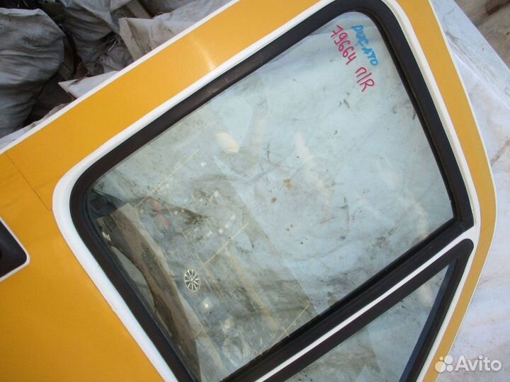Стекло двери передней правой Fiat Ducato 2