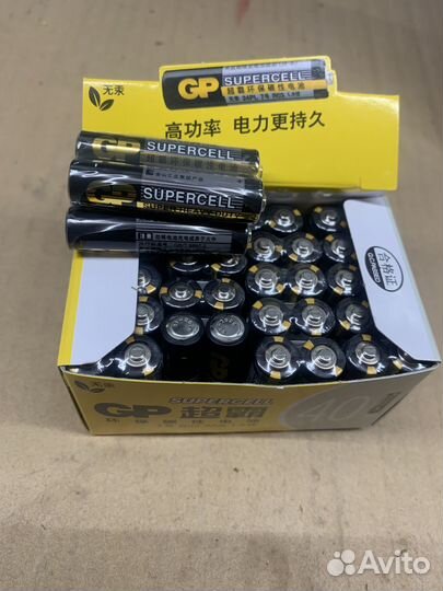 Батарейки GP,мизинчиковые и пальчиковые