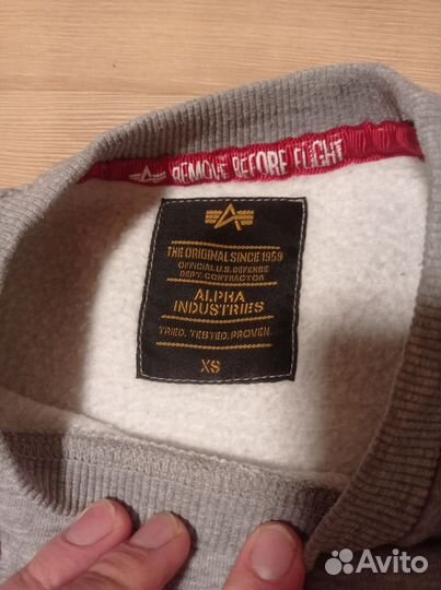 Свитшот alpha industries S