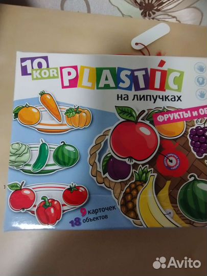 Фрукты на липучках