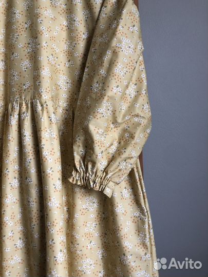 Платье свободного кроя из хлопка