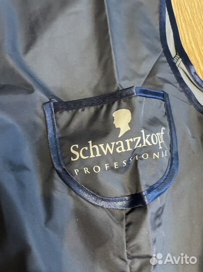 Фартук халат для парикмахера косметолога. Новый