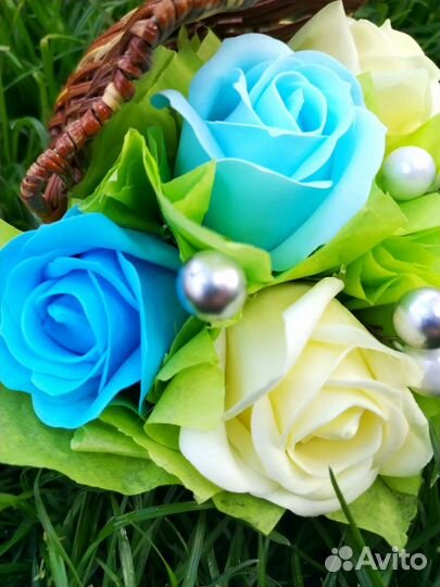 Мыльные розы букеты