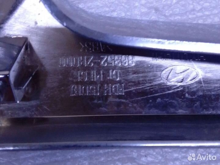 Накладка решетки хром hyundai i30