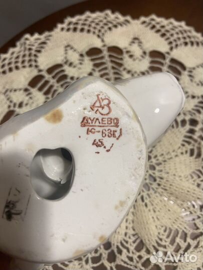 Статуэтка дулево карп