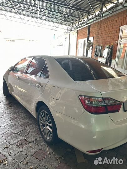 Toyota Camry 2.5 AT, 2016, битый, 122 000 км