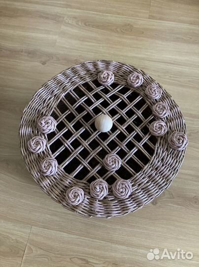 Корзина плетеная большая