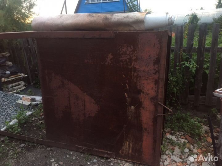 Бак для воды металлический