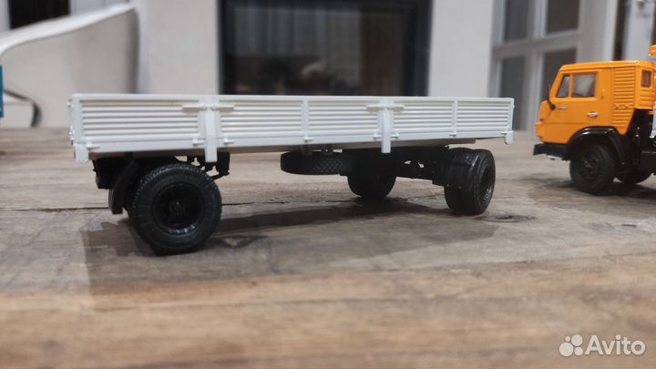 Камаз 53212 с прицепом 1/43