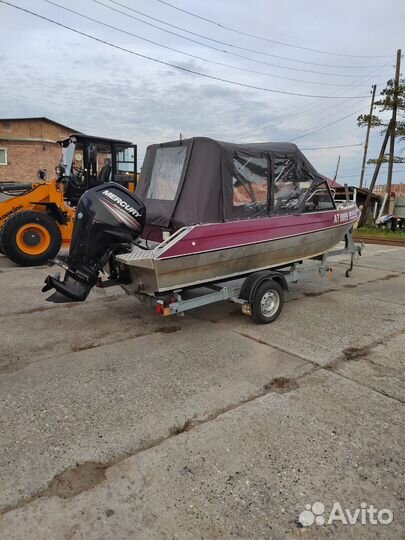 Продам лодку Орионбот с мотором Меркури 100