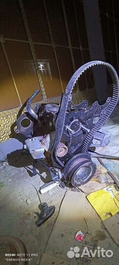 Блок цилиндров нижний Daewoo Nexia