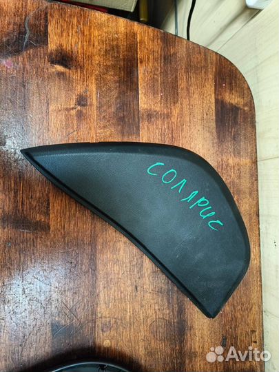 Накладка торпеды боковая Hyundai Solaris 1 Правая