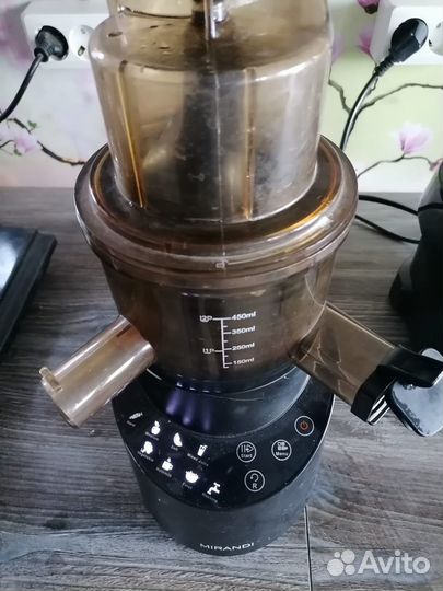 Соковыжималка шнековая Mirandi G100 Италия