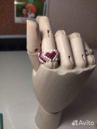 Кольца из бисера