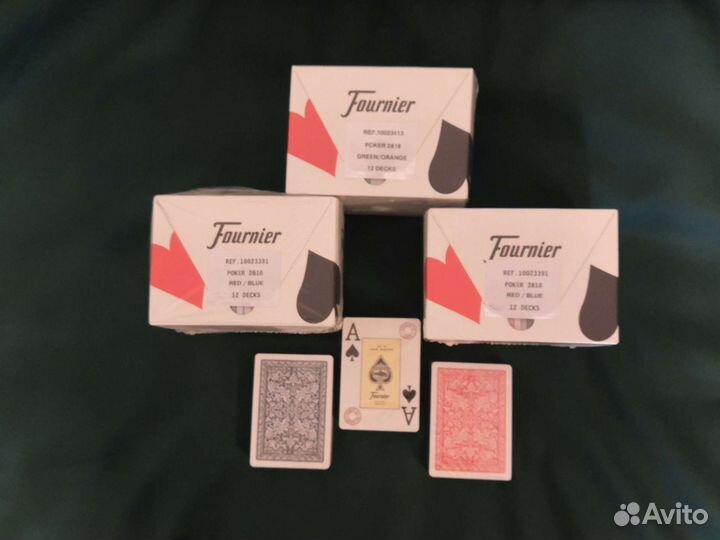 Пластиковые карты для покера-Fournier 2818