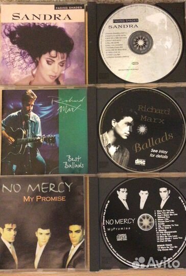 Sandra,Richard Marx,No Mercy,Cardigans,Backsreet b