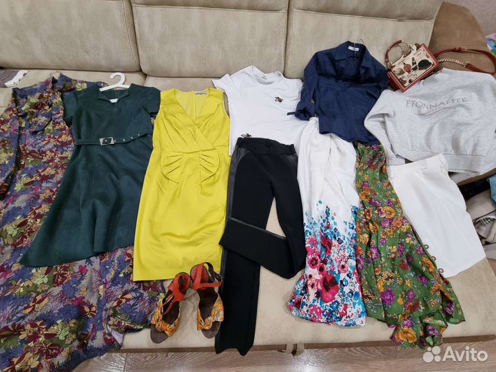 Женская брендовая одежда пакетом 42 44 лето