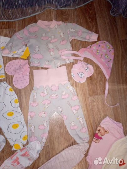 Пакет вещей для девочки 56 62