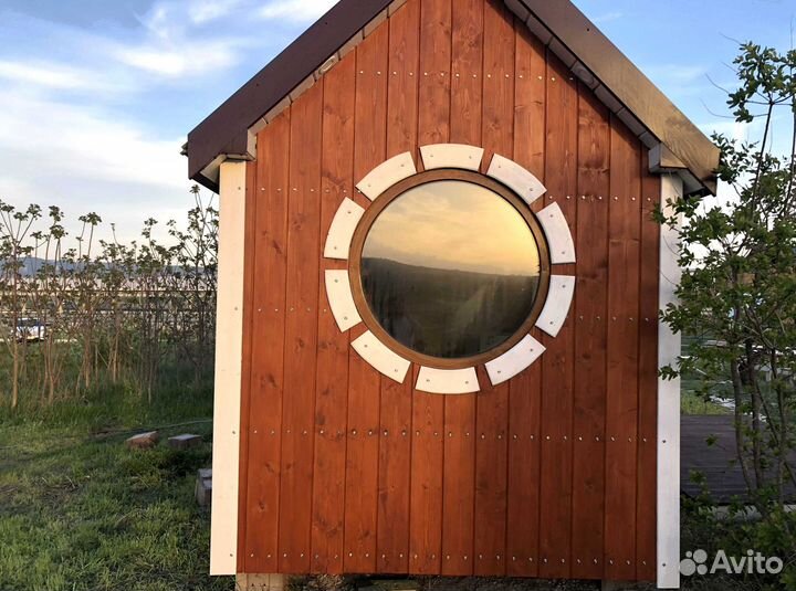 Бытовка дачная с верандой