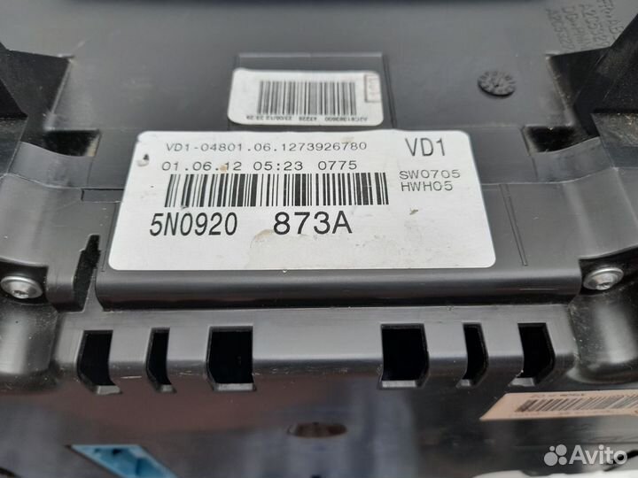 Новая панель приборов Volkswagen Tiguan I дизель