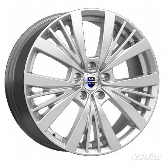 R19 5x120 7,5J ET40 D72,6 К&К Марвел (кс881) сильв