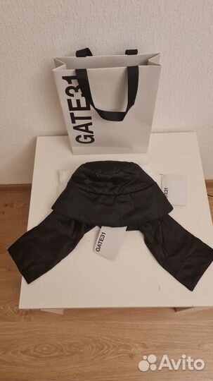 Панама с воротником черная Токио gate 31