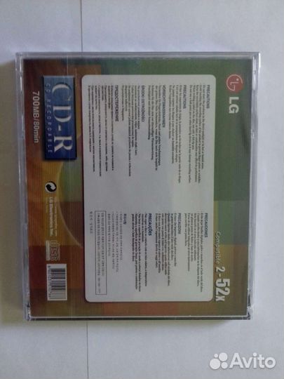 Болванка диск cd-r LG