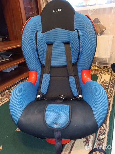 Детское автокресло siger 9-18 кг