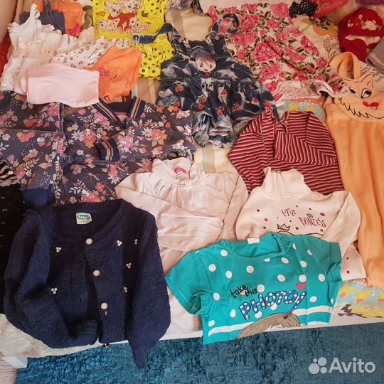 Детская одежда на девочку от 68 до 100